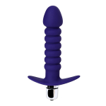 Фиолетовый анальный вибратор 14см ToyFa ToDo Condal 358006
