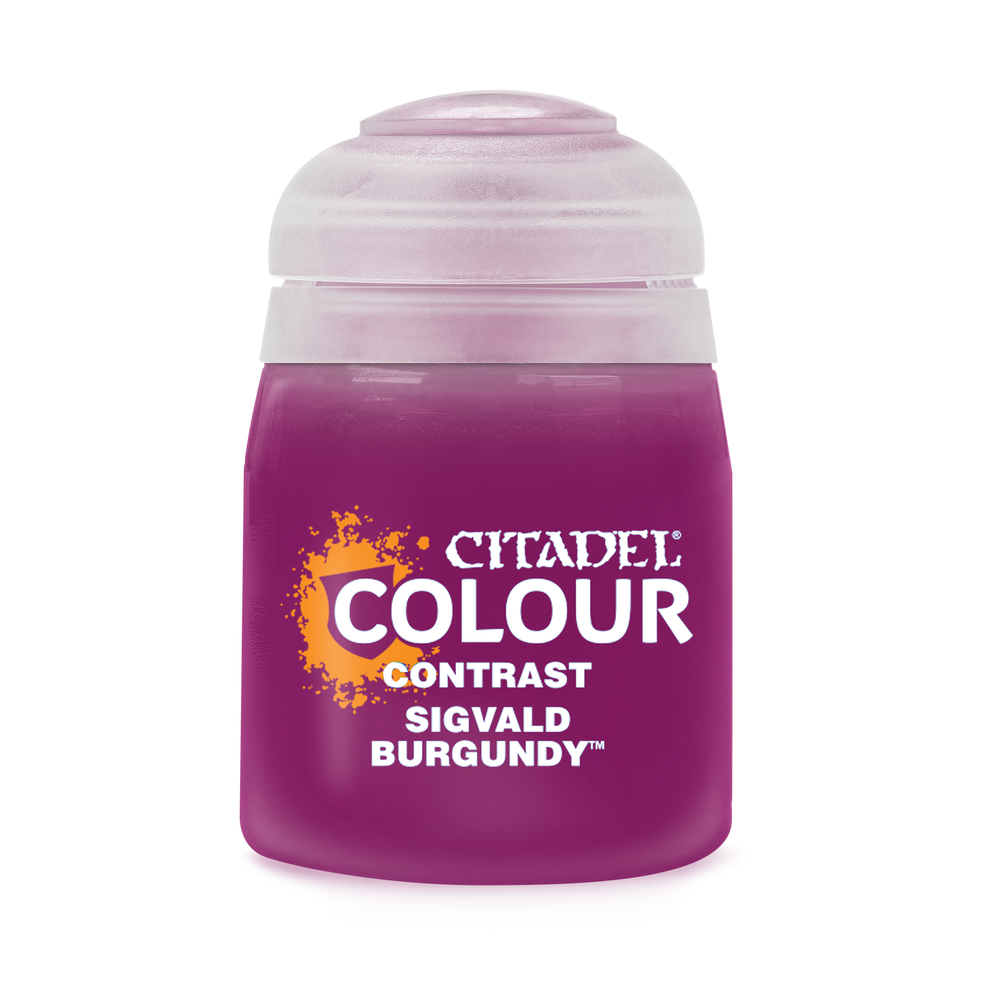 Краска акриловая Citadel Contrast: Sigvald Burgundy (18Ml) Краска акриловая Citadel Contrast: Sigvald Burgundy (18Ml)