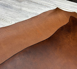 Amazzonia AZ06 (1,1-1,3 мм), цв. Коньячный, натуральная кожа