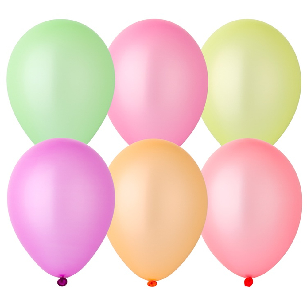 Шар латексный Неон 23 см (Ассорти)