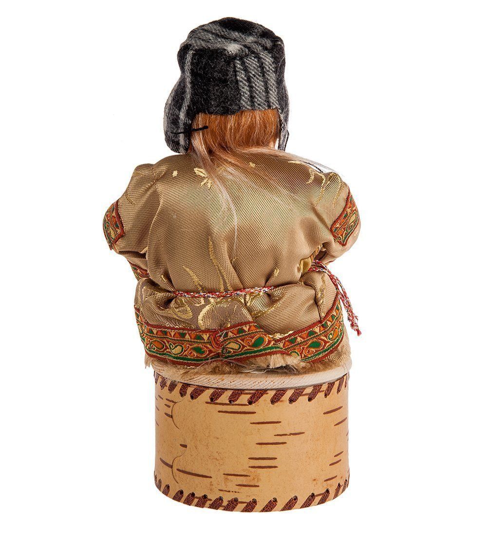 Народные промыслы RK-724 Кукла-шкатулка «Дед с крынкой»