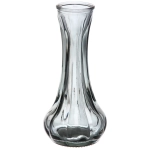 Ваза стеклянная «Муза» 4*16см графит