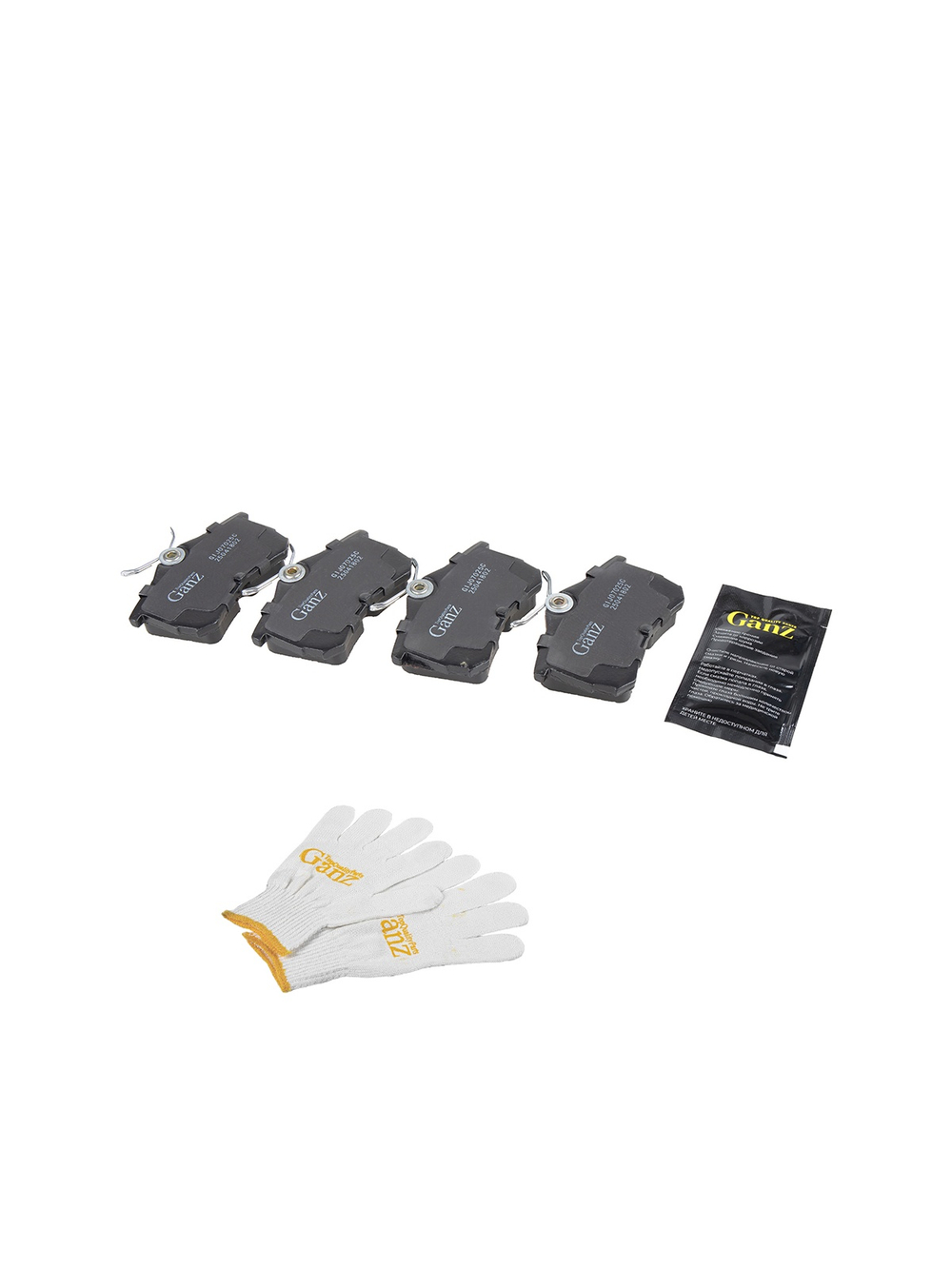 Колодки задние PRO-Line Ceramic HONDA ACCORD 5- GANZ GIJ07025C