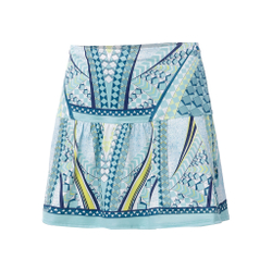 Женская теннисная юбка Lucky in Love Long Fantasy Pocket Skirt Special Edition Women - Turquoise, Multicoloured