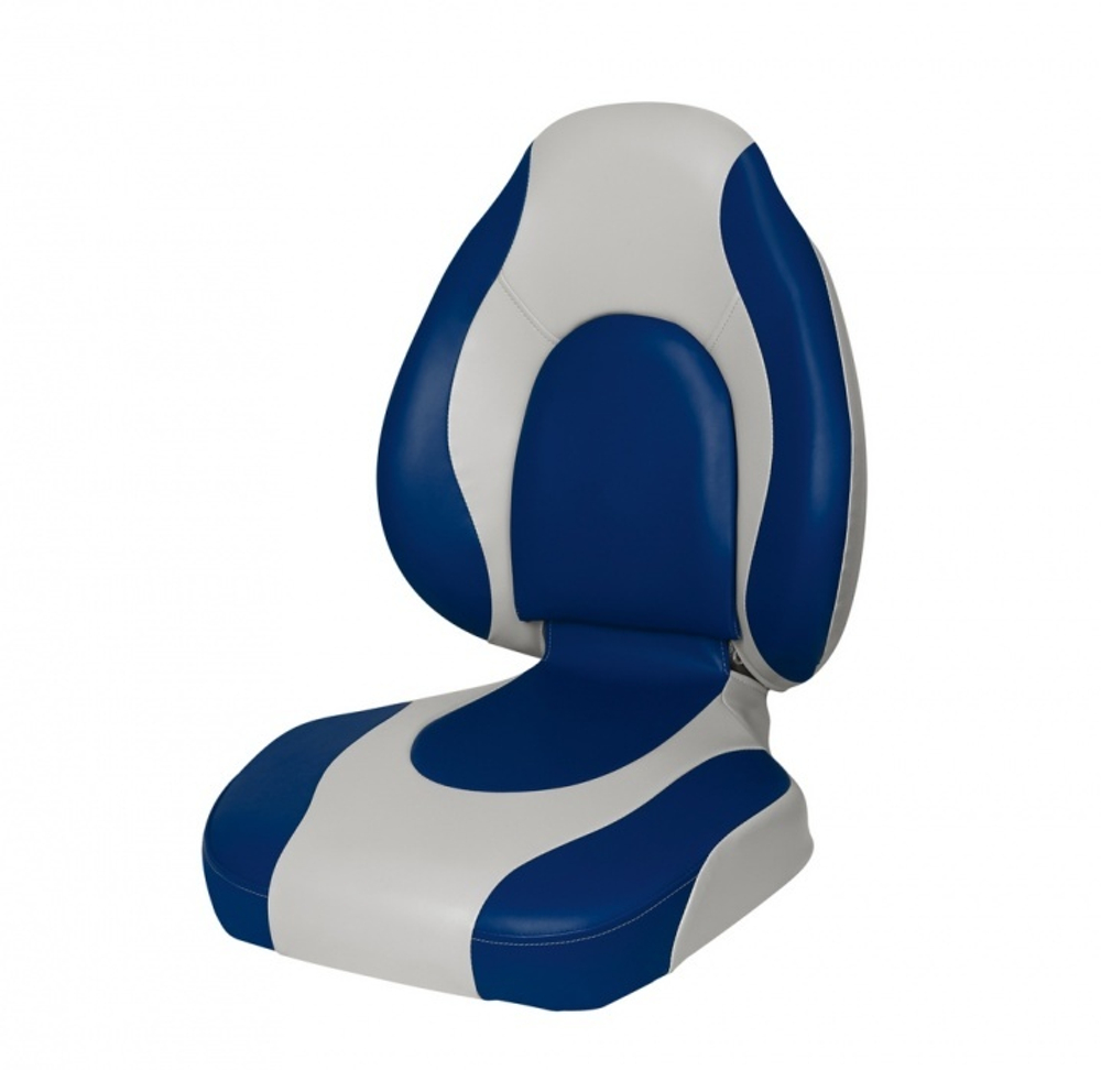 Кресло Premium Countured Seat - серый/синий