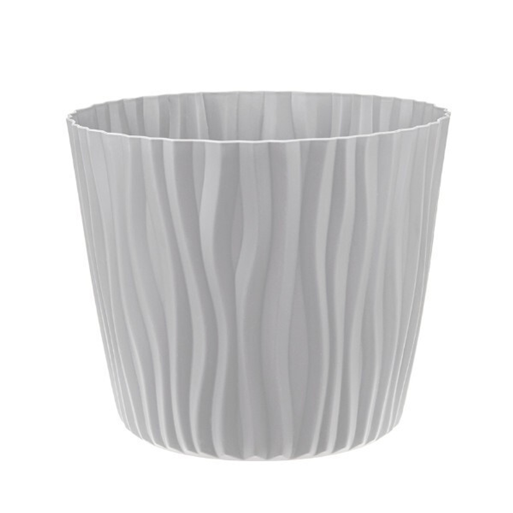 Кашпо ВОЛНА D250мм 8л с вкладышем М3190