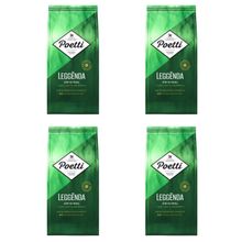 Кофе в зернах Poetti Leggenda 250 г x 4 шт