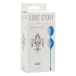 Вагинальные шарики 3,4см Lola Games Love Story Fleur-de-lis Sky Blue 3006-04Lola
