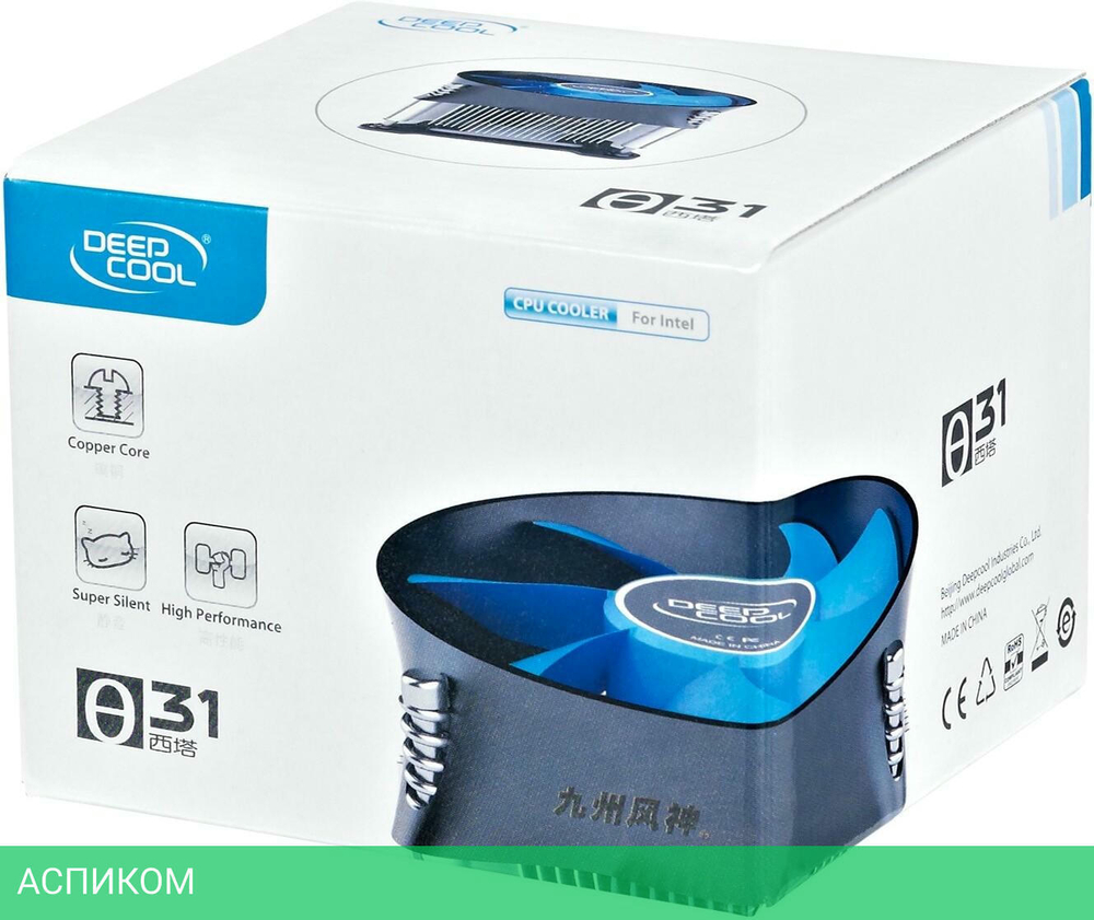Кулер для процессора DeepCool THETA 31 PWM (DP-ICAS-T31P)