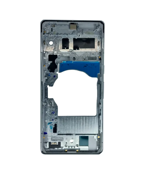 Средняя часть корпуса (рамка) для Google Pixel 7 Pro белая (Snow)
