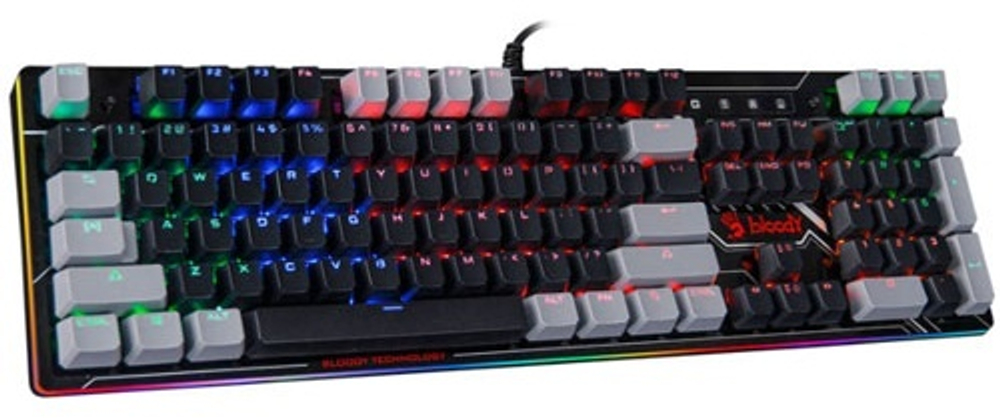 Клавиатура A4Tech Bloody B808N черный