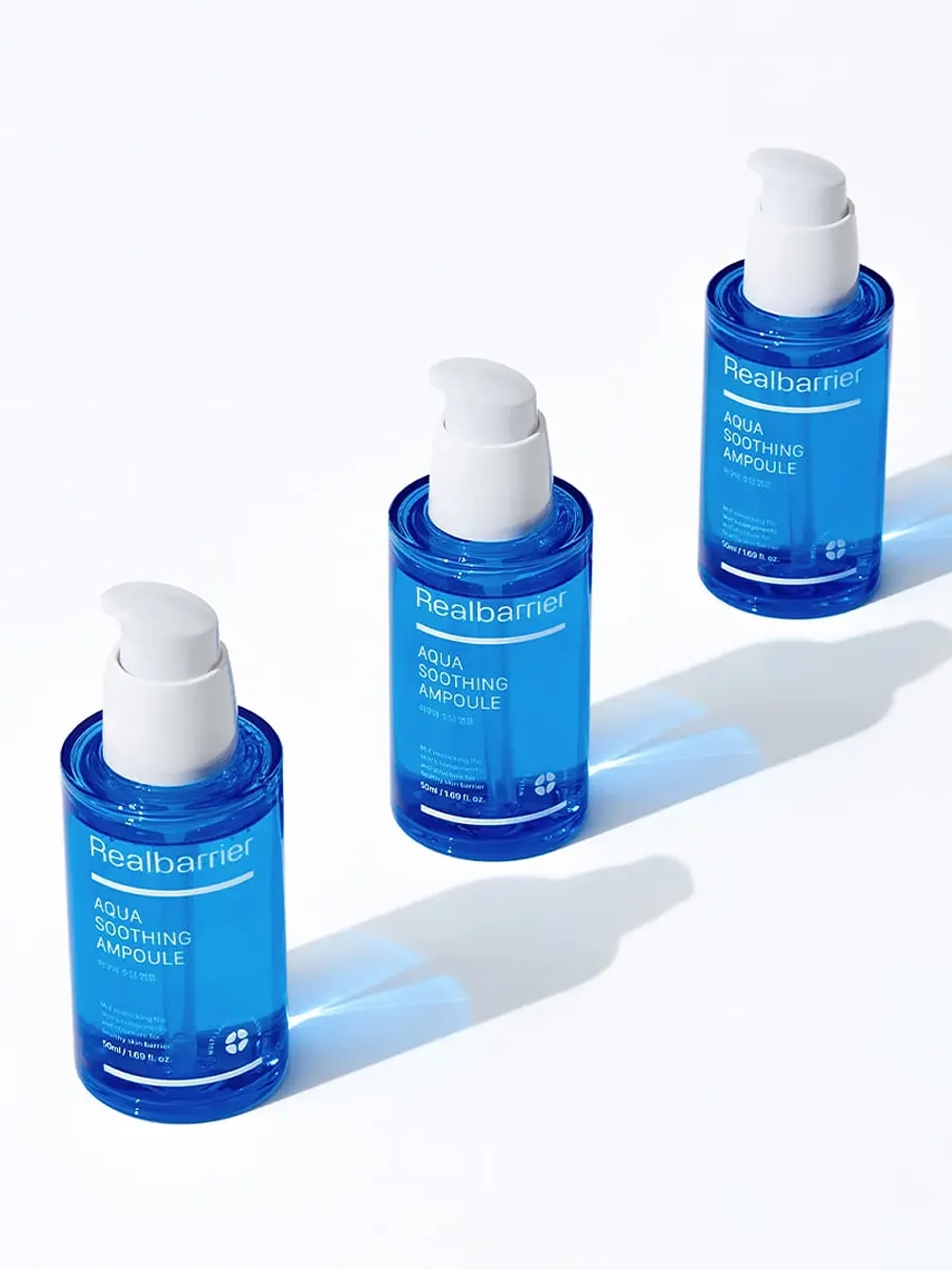 Real Barrier Успокаивающая сыворотка с охлаждающим действием Aqua Soothing Ampoule 50 мл