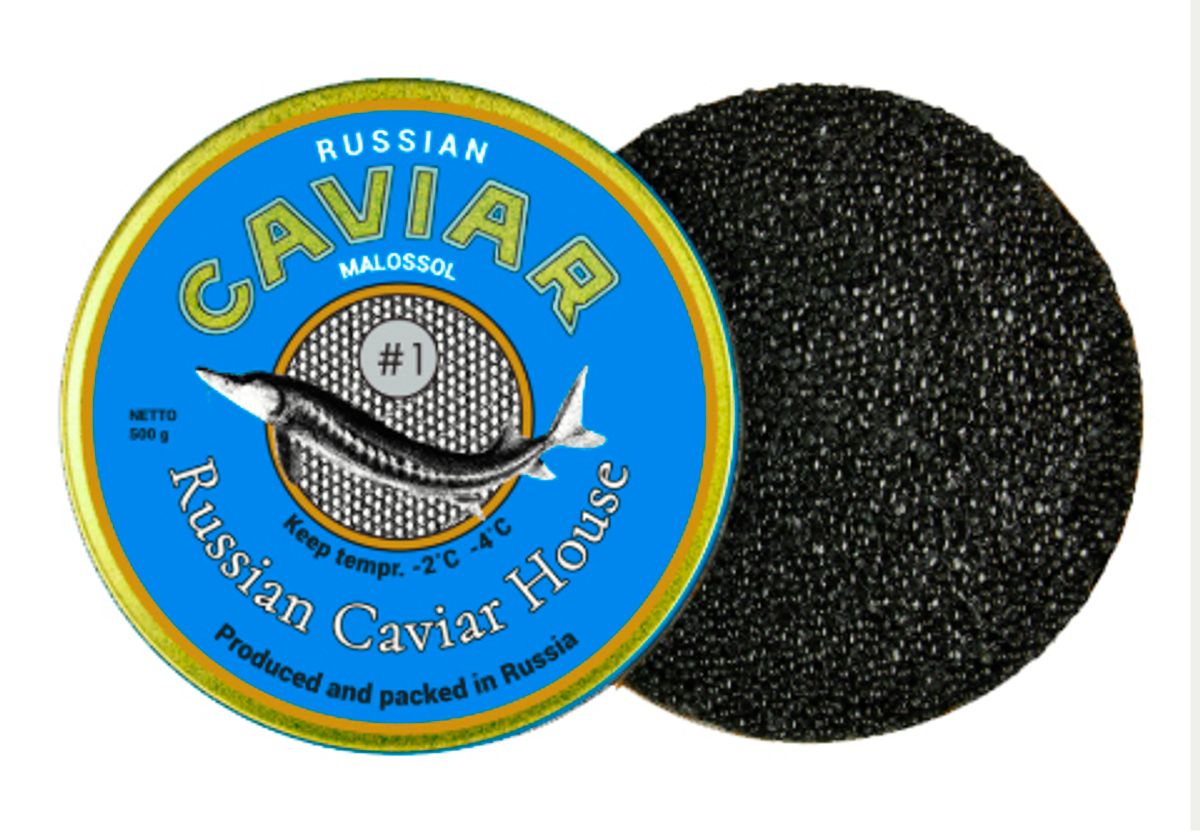 Икра черная осетровая "Классик", 500г