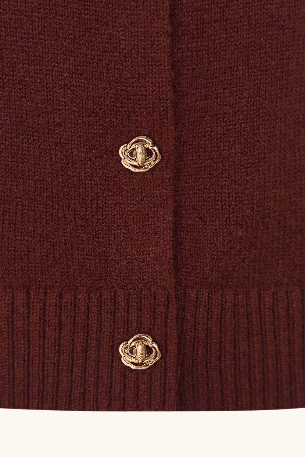 Кардиган из кашемира ((Roselle)), шоколадный