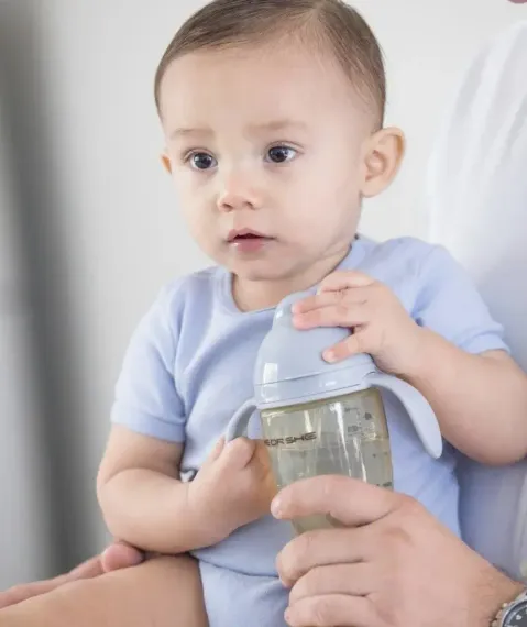 Поильник Heorshe Голубой 280 мл