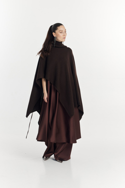 ПРЕДЗАКАЗ Платье полусолнце AFTER БРАУН