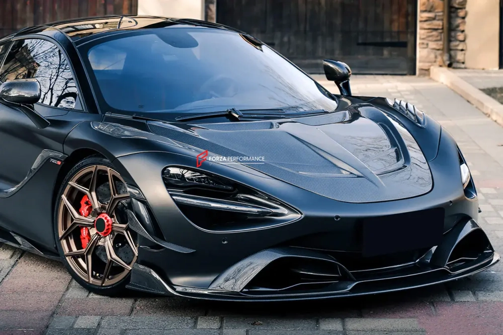 Карбоновый капот для McLaren 720S 765LT в стиле GTR МакЛарен тюнинг