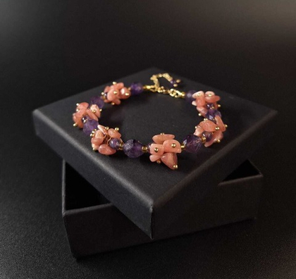 Браслет "Гортензии"