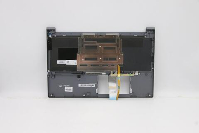 Верхняя панель с клавиатурой (топкейс) для ноутбука Lenovo Yoga 9-15IMH5. раскладка - русская, с подсветкой, серая (5CB0Z37703), оригинал