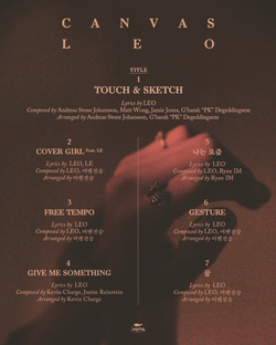 Альбом Vixx Leo - Canvas 1st Solo Mini Album