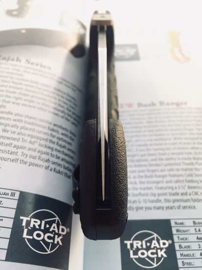 Складной нож Cold Steel 21ST Spartan c клинком из стали AUS-10A, рукоять Grivory (Griv-Ex)