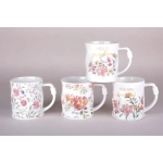 Кружка 450мл Акварель микс 4 диз