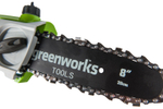 Высоторез GREENWORKS G24PS20 24V без акк и з/у   2000107
