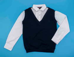 джемпер жилетка  "обманка"  BUCI" 4269