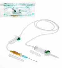 Система инфузионная для переливания с пластиковым шипом 0,80 ⨯ 40 мм (21G) SFM 25 шт