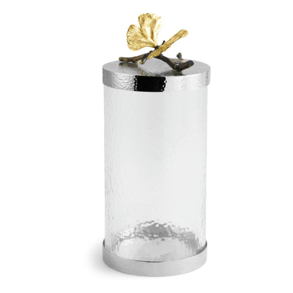 Банка для сыпучих продуктов 29см Michael Aram Бабочки гинкго