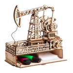 Деревянный конструктор Нефтяная вышка с секретом (DROVO)