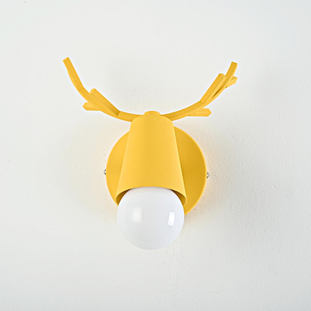 Бра С Рожками Deer A Yellow By Imperiumloft