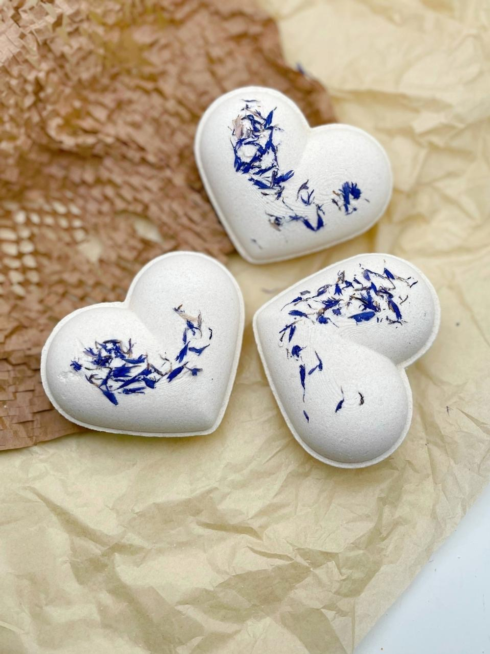 Бомба-сердце (XL) «Полевые цветы»