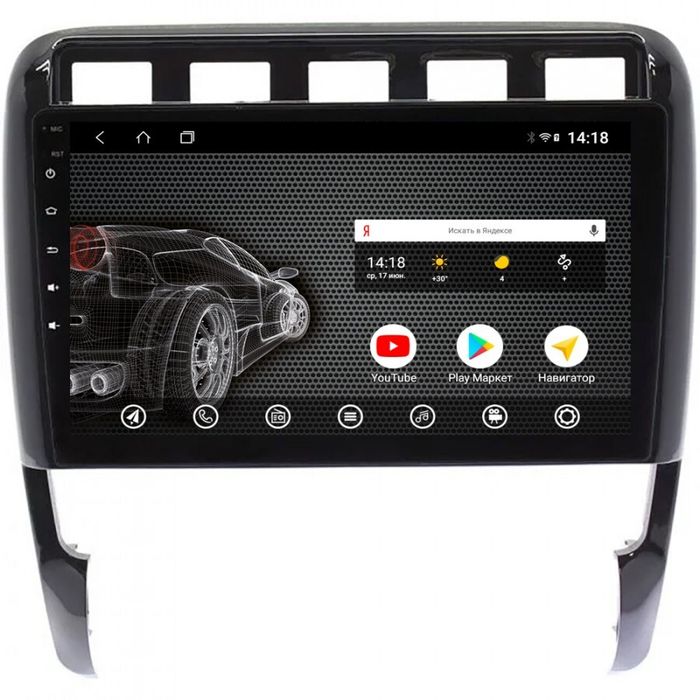 Магнитола для Porsche Cayenne 2002-2010 - AK409R9-MTK Android 10