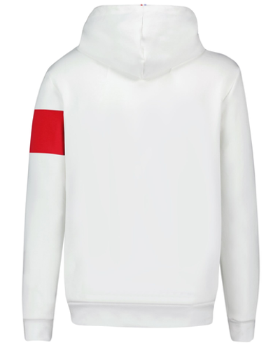 Мужская теннисная кофта Le Coq Sportif BAH Hoody N°1 SS23 - new optical white