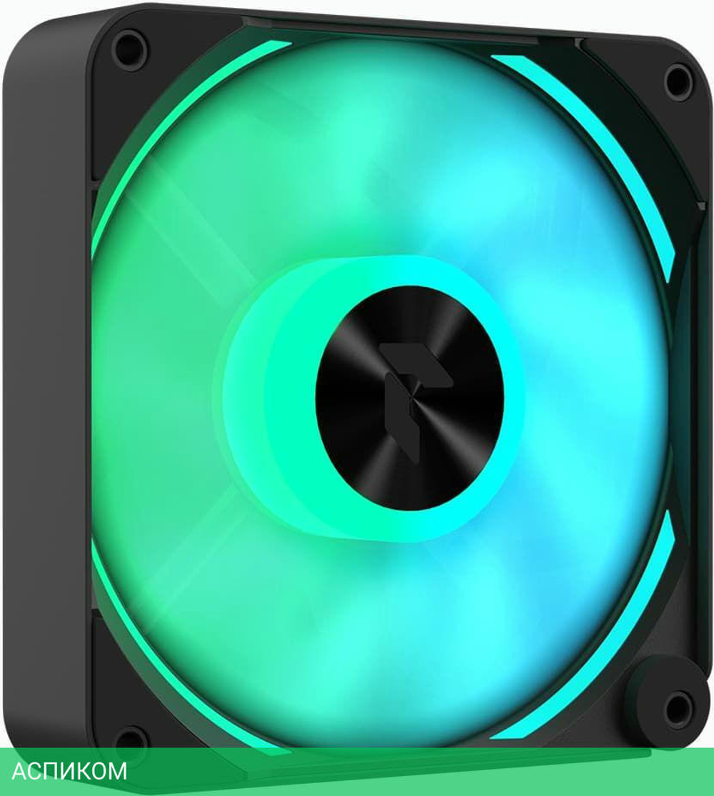Кулер для корпуса APNX FP2-120 PWM ARGB Black (FP2-120 BK)
