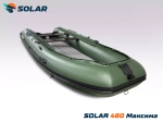 Лодка надувная моторная solar-480 к