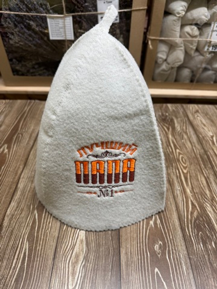 Шапка банная с рисунком