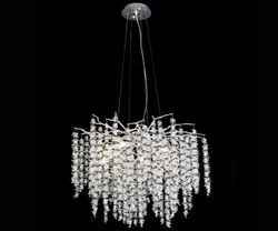 Kink Light 07871-80,16 Люстра Шанти серебро