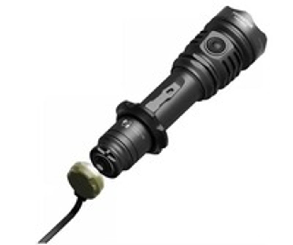 Фонарь Armytek Dobermann Pro Max / Белый / 3000 лм / 460 м / 9°:72° / 21700 Li-Ion к-т