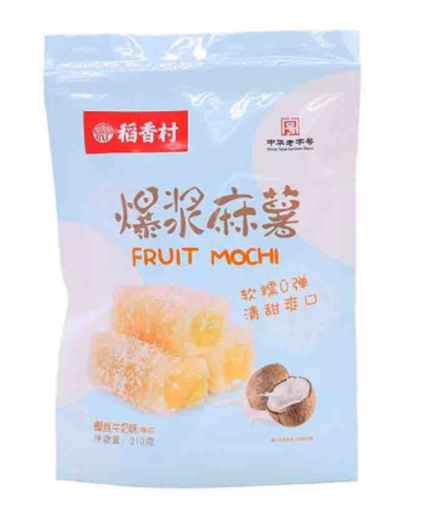 Моти со вкусом тертого кокосового молока Daoxiangcun 210г
