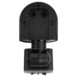 Датчик движения ЭРА MD 04 настенный инфракрасный 1200 Вт угол 180 градусов IP44, черный | Датчики движения