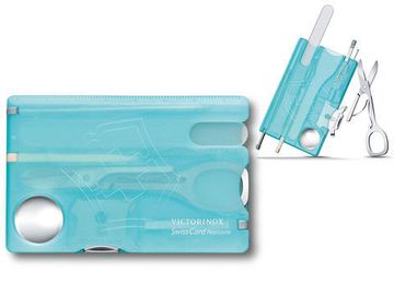 Швейцарская карта Victorinox Мод. Nailcare Ice-Blue - 13 функций