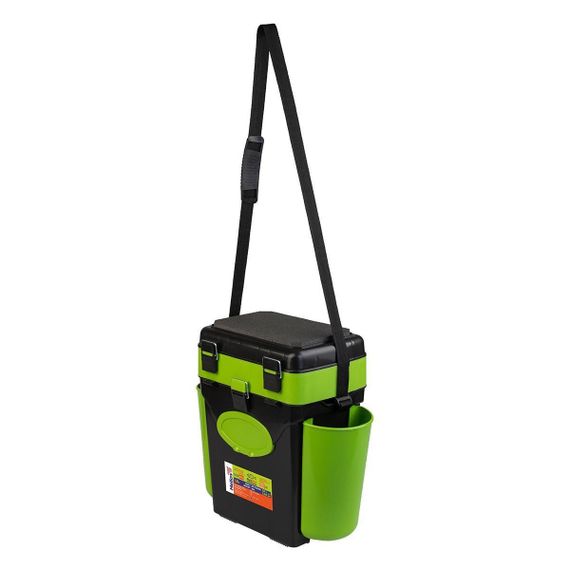Ящик зимний Helios "FishBox" (10л) зеленый