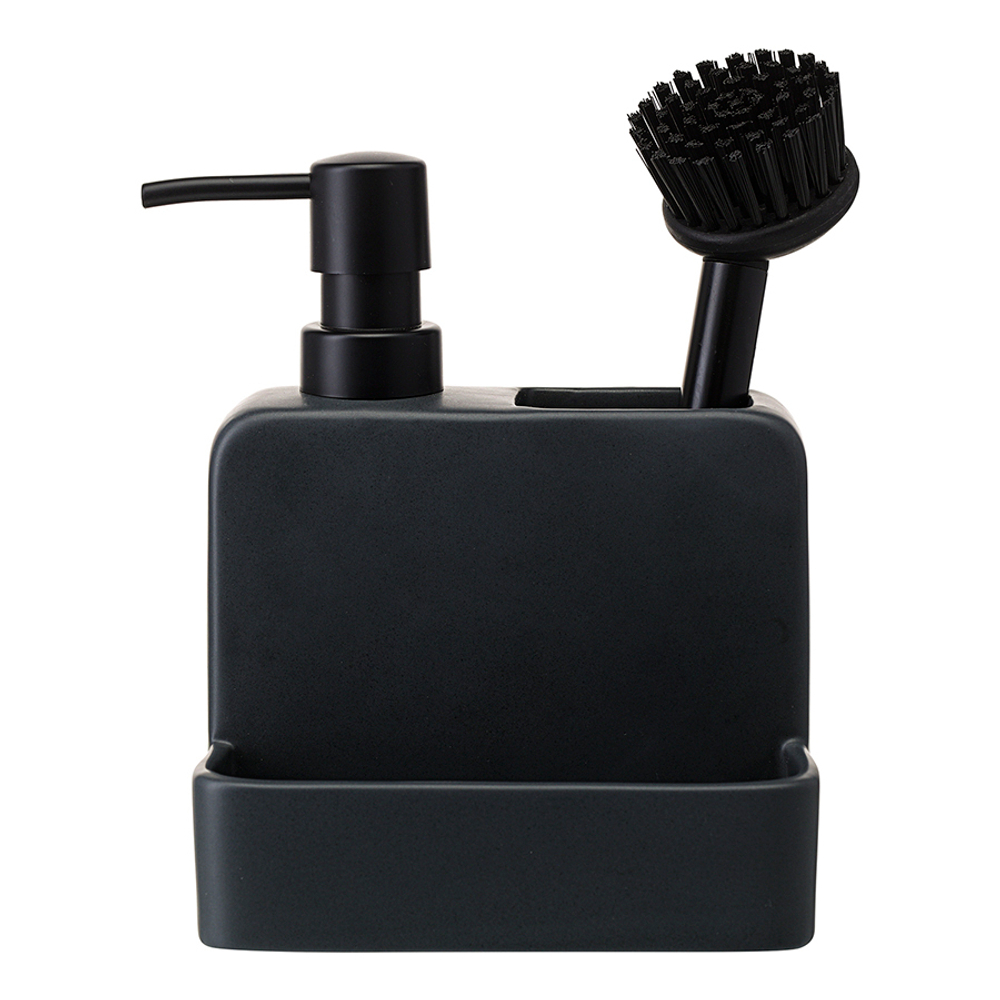 Диспенсер для мыла noble, 280 мл, графит