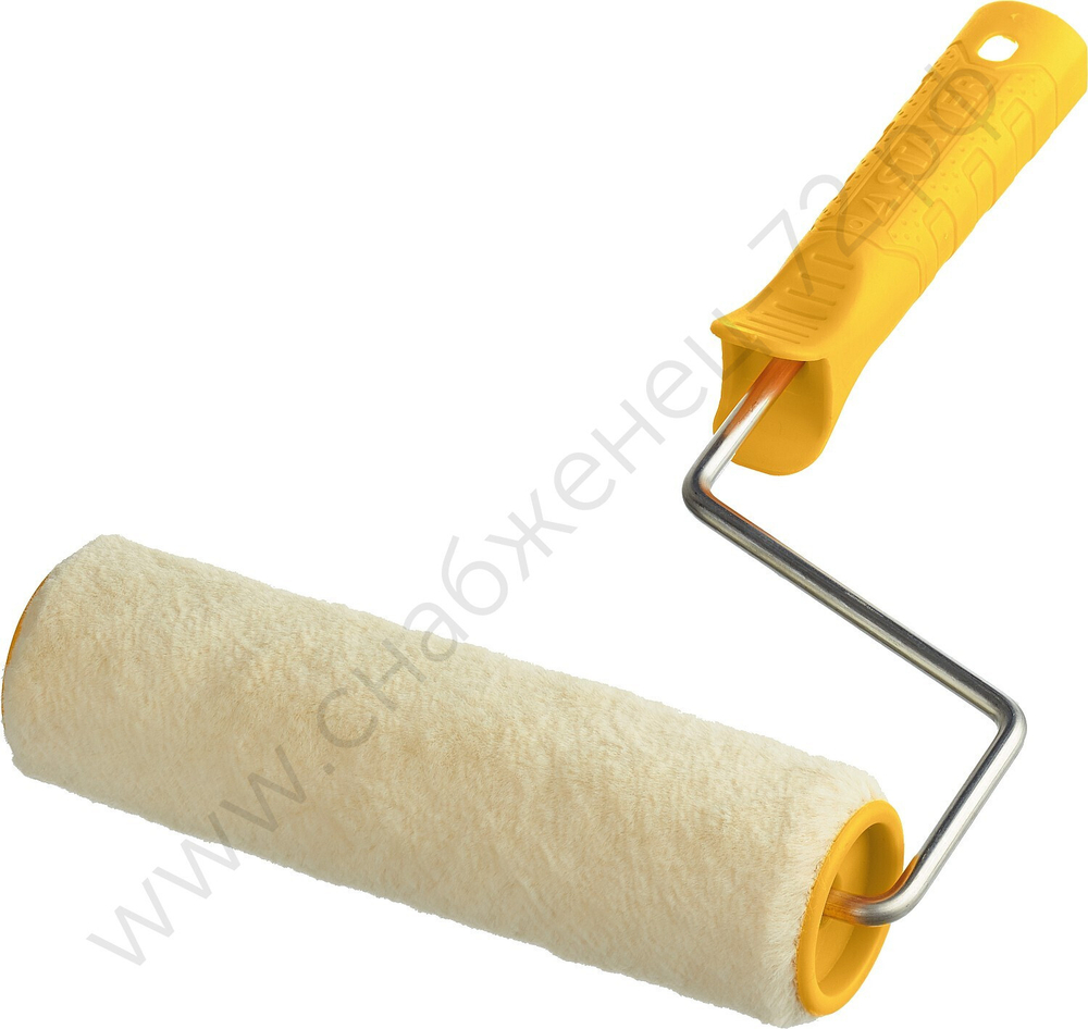 STAYER VELUR 40 мм, 180 мм, 50% акрил, 50% шерсть, Малярный валик с ручкой, MASTER (0331-18)