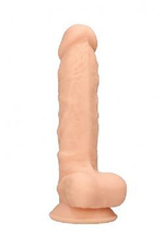 Фаллоимитатор Silicone Dildo With Balls 17,8 телесный