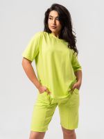 Саммер костюм (салатовый) Lena Basco (Акция)