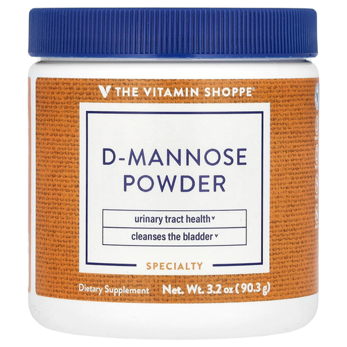 The Vitamin Shoppe, D-манноза в порошке, 90,3 г (3,2 унции)