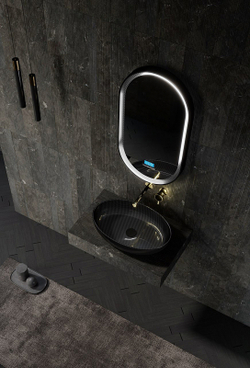 Раковина-чаша Abber Karbon 60 AK2041 Черная